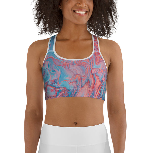 Palm Desert Melt Sports Bra