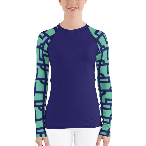 Snazzy Sinatra Fitness Top