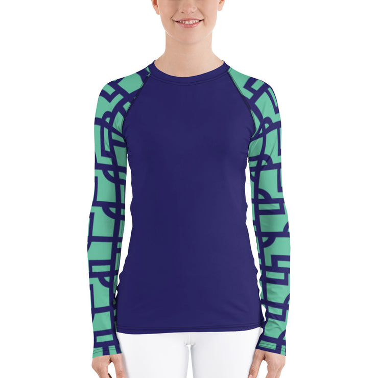 Snazzy Sinatra Fitness Top