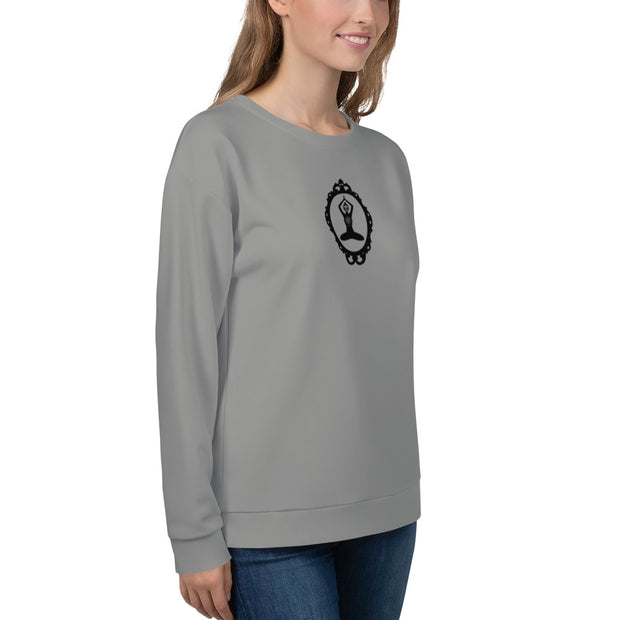 "Morticia" Pullover Fitness Sweatshirt