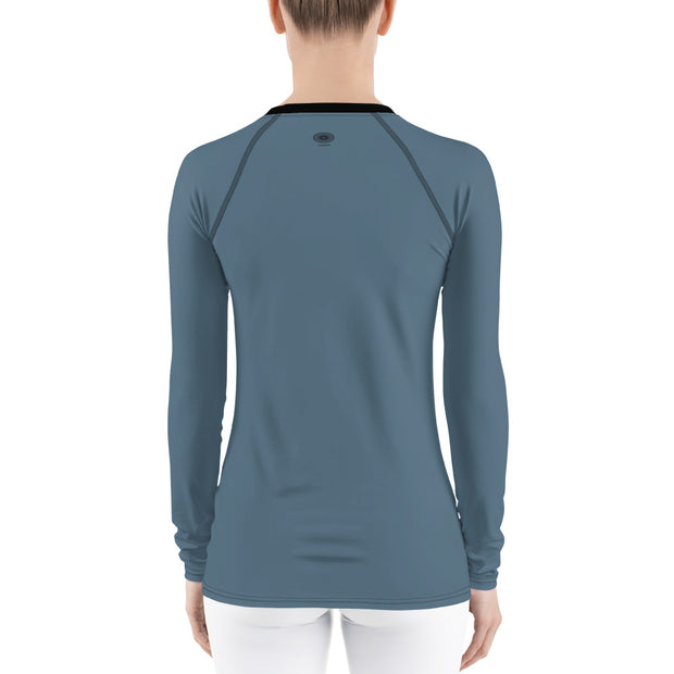LSB Land & Sea Fitness Top in Blue Stone