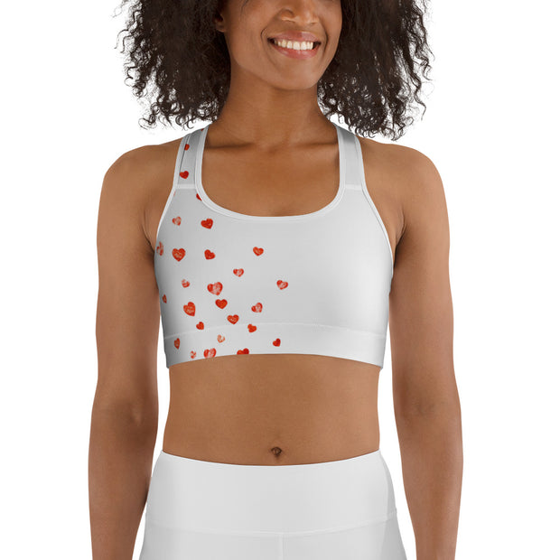Happy Heart Sports Bra