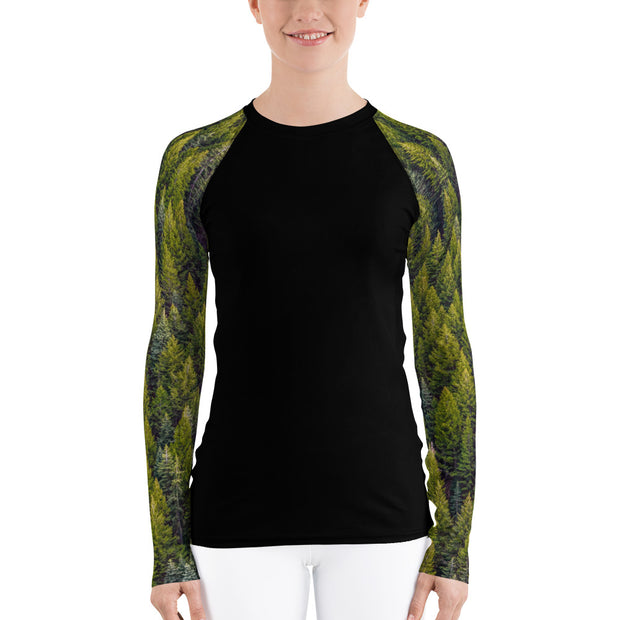 "Lost in the Woods" Land & Sea Fitness Top