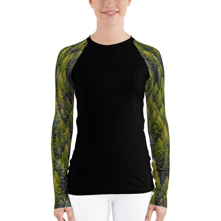"Lost in the Woods" Land & Sea Fitness Top