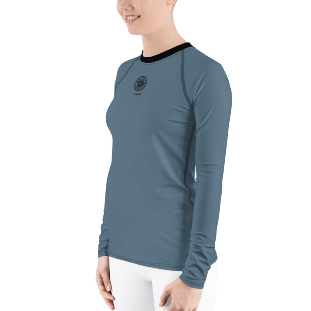 LSB Land & Sea Fitness Top in Blue Stone