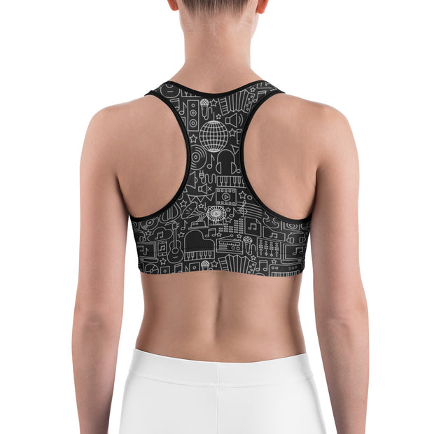 Music Mastermind Sports Bra