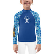 "Who Threw the Pineapple In the Pool?" Little Lady Fitness Rash Guard Top
