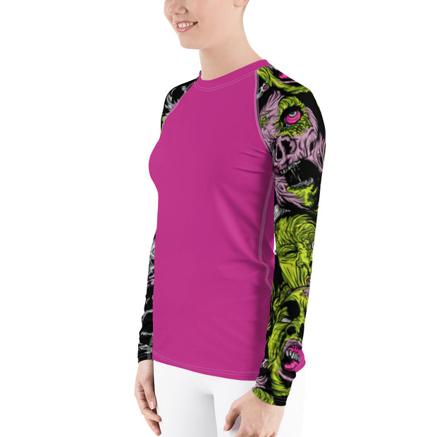 "Retro-Zombie" Land & Sea Fitness Top