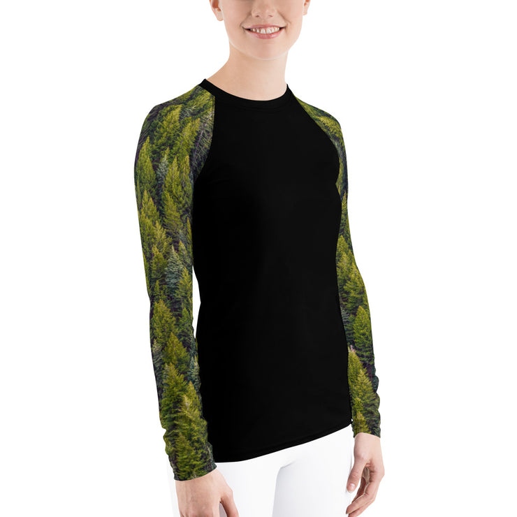 "Lost in the Woods" Land & Sea Fitness Top