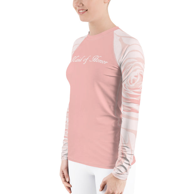 Blush Maid of Honor Fitness Top