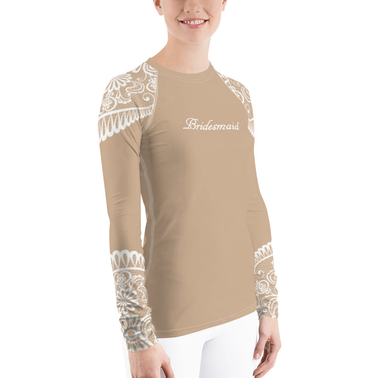 Lady Love Bridesmaid Fitness Top