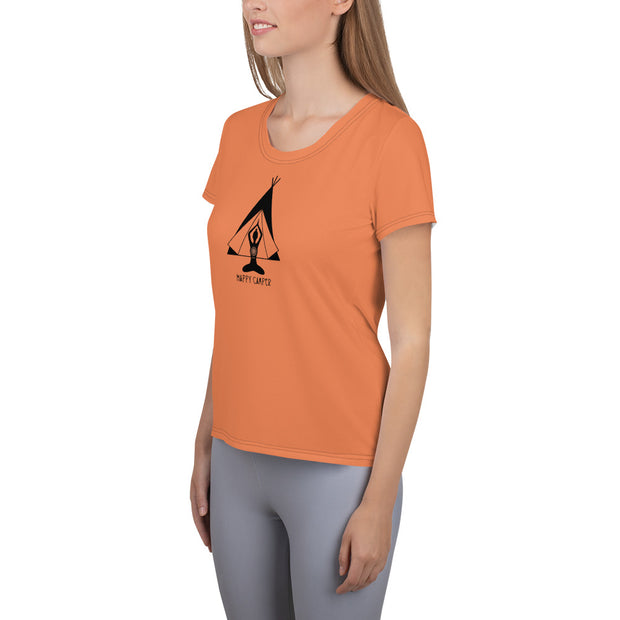 "Happy Camper" Athletic T-shirt