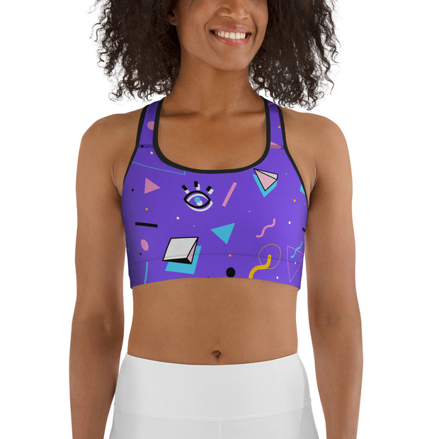 Sweatin' To The Oldies Sports Bra