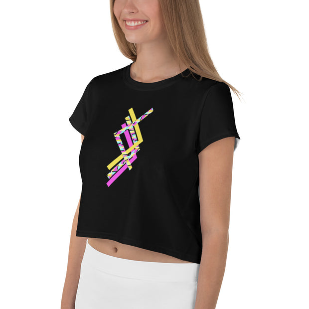 Aerobicize Crop Tee