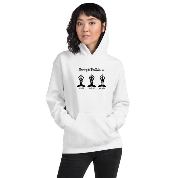 Meditation 101  Hoodie Sweatshirt (multiple color options)