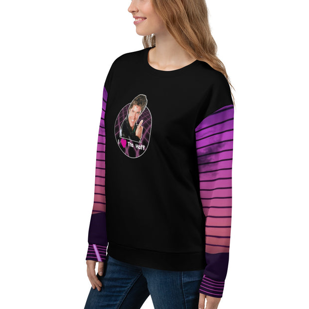 "I Heart The Hoff" Pullover Sweatshirt