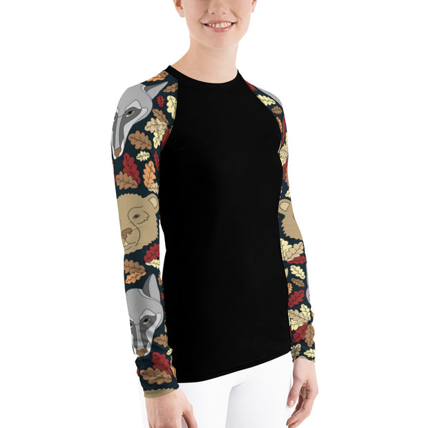 "Wilderness Friends" Fitness Top