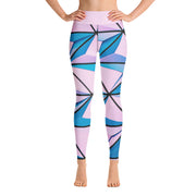 South Beach Art Deco Yoga Leggings