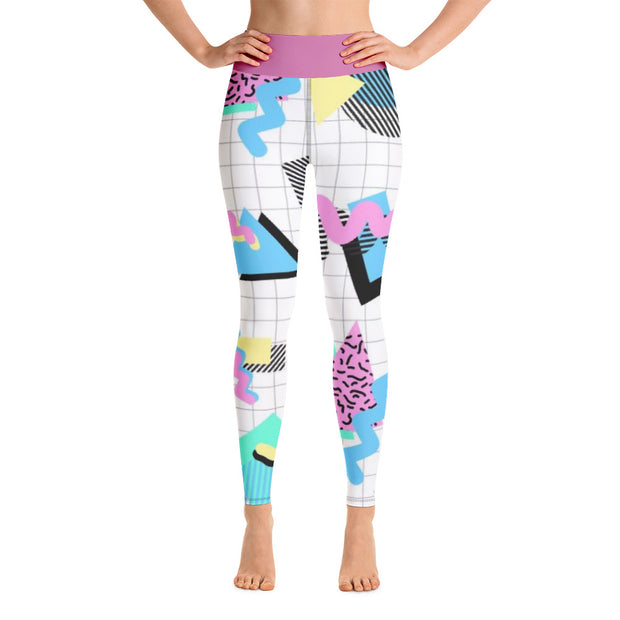 Synth Pop Yoga Leggings