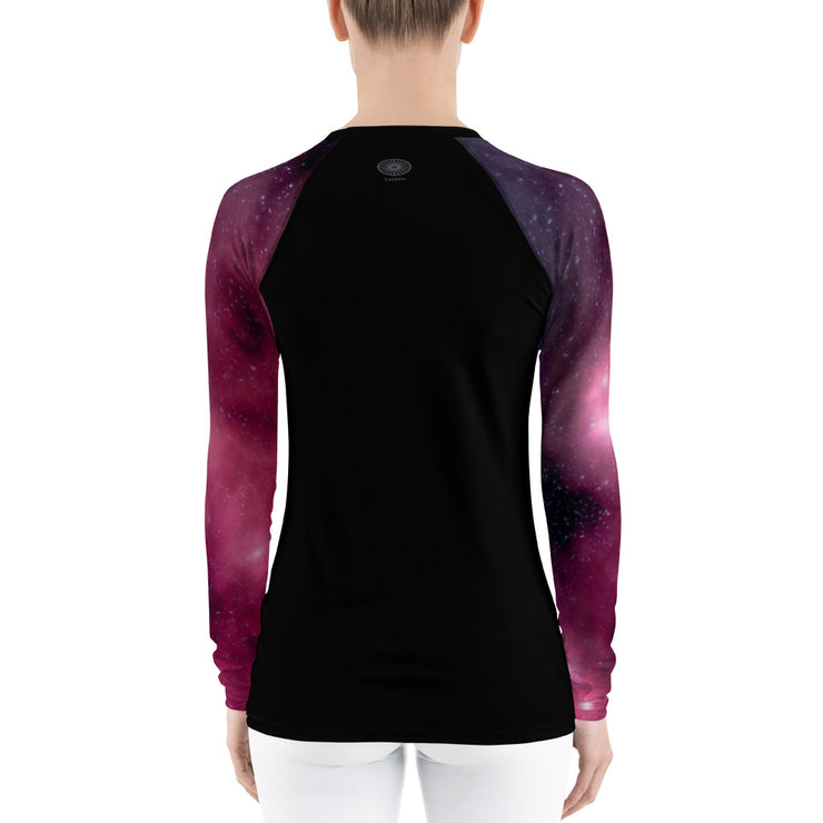 Pink Stars Fitness Top