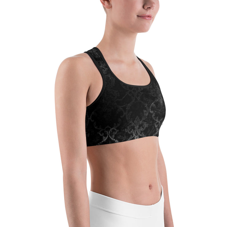 "Ghost Lady In My Attic, Calls Herself Marge" Fitness Bra