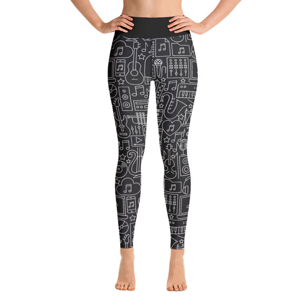 Music Mastermind Yoga Leggings
