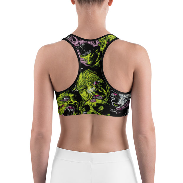 "Retro-Zombie" Fitness Bra