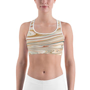 "Sahara Sands" Unpadded Fitness Bra