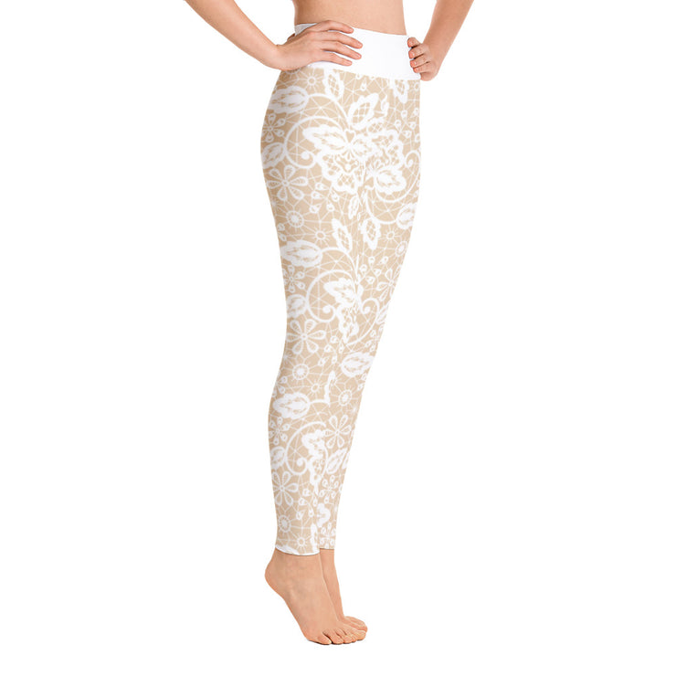 Love Lace Yoga Leggings