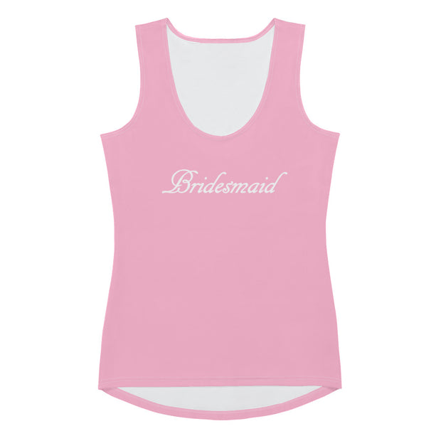 Pretty In Pink Bridesmaid Tank Top