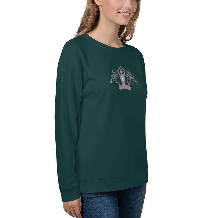 "Flower Child" Pullover Fitness Sweatshirt