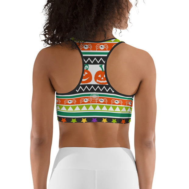 "Halloween Spirit" Fitness Bra