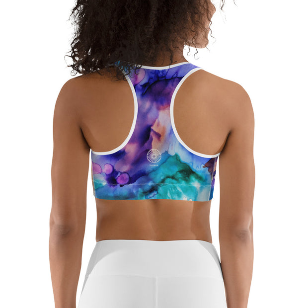 Bursting Canvas Sports Bra