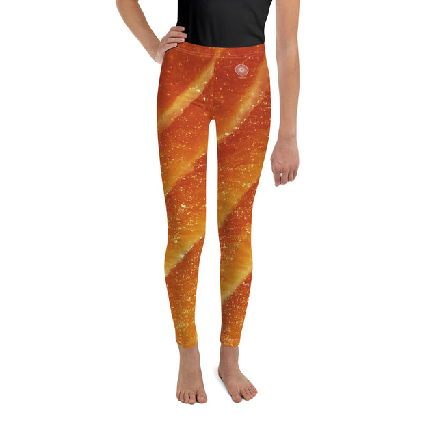 Citrus Gold Young Lady Leggings