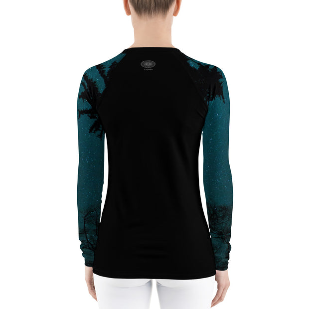 "Forest Night Sky" Land & Sea Fitness Top