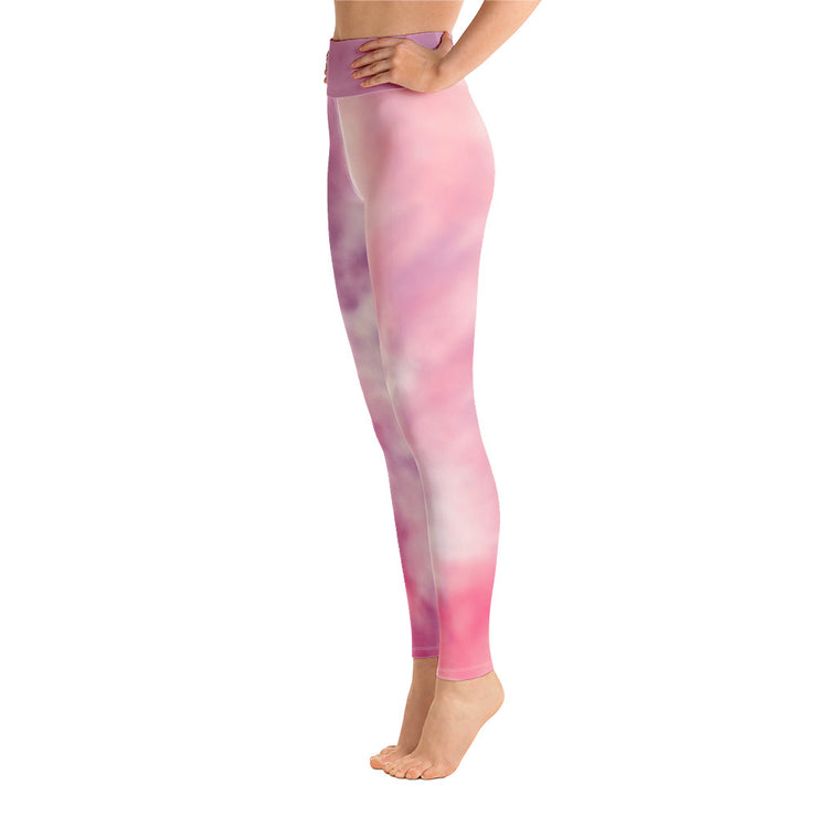 Pink Haze Yoga Leggings