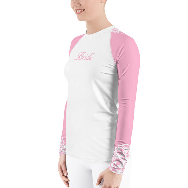 Pretty In Pink Bride Fitness Top