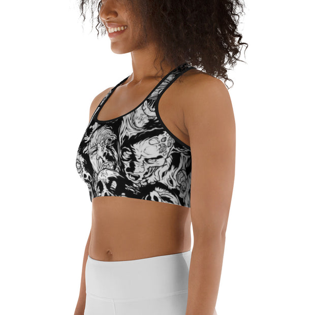 "Zombieland" Fitness Bra