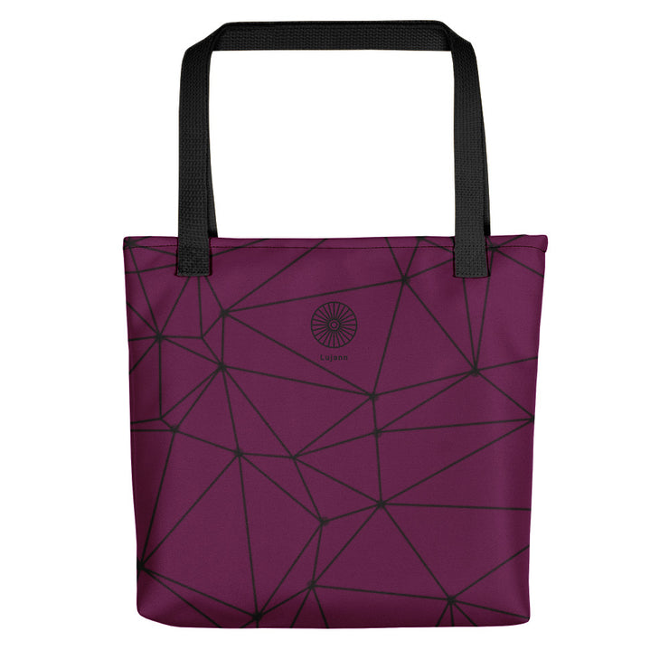 LSB Yoga Tote Bag in Tyrian Purple