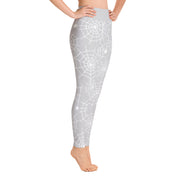 Activewear Athleisure Yoga Leggings similar to athleisure yoga leggings by Lululemon Athletica, Fabletics, Sweaty Betty, Under Armour, Nike, Nordstrom and Adidas for yoga, fitness, Pilates, workouts in moisture-wicking fabric, high fashion prints and bright colors for hiking, camping, surfing, running, swimming, snorkeling, and other outdoor activities as well as lounging, meditation, stretching and relaxing, all for the city girl