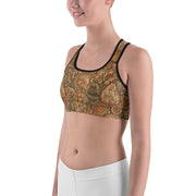 "Campfire Storyteller" Unpadded Fitness Bra