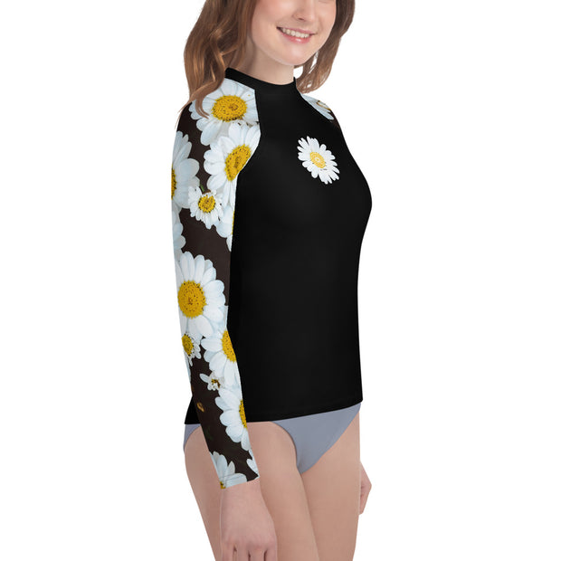 Upsy-Daisy Young Lady Fitness Rash Guard Top