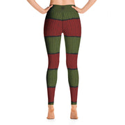 Activewear Athleisure Yoga Leggings similar to athleisure yoga leggings by Lululemon Athletica, Fabletics, Sweaty Betty, Under Armour, Nike, Nordstrom and Adidas for yoga, fitness, Pilates, workouts in moisture-wicking fabric, high fashion prints and bright colors for hiking, camping, surfing, running, swimming, snorkeling, and other outdoor activities as well as lounging, meditation, stretching and relaxing, all for the city girl