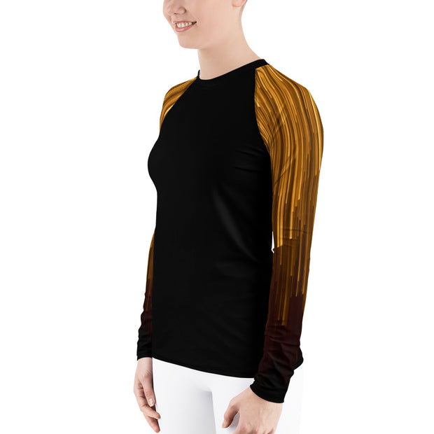 Gold Rain Fitness Top