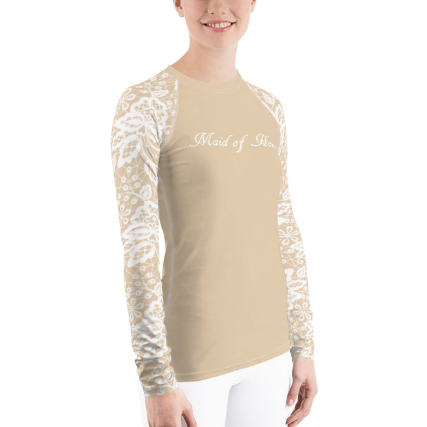 Love Lace Maid of Honor Fitness Top