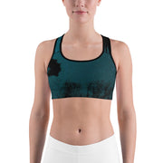 "Forest Night Sky" Unpadded Fitness Bra