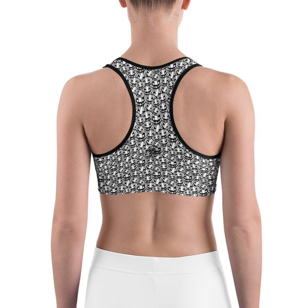 "Pumpkin Party" Fitness Bra