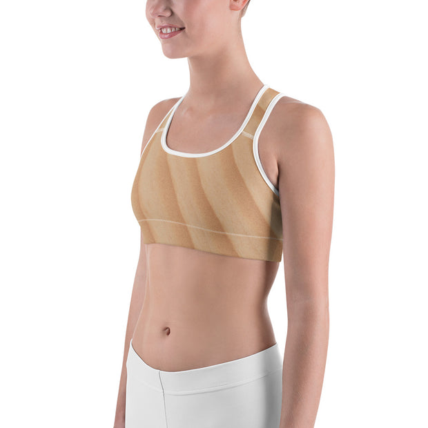 "Sands of Time" Unpadded Fitness Bra