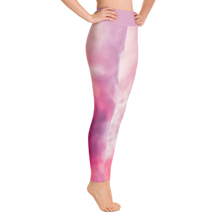 Pink Haze Yoga Leggings
