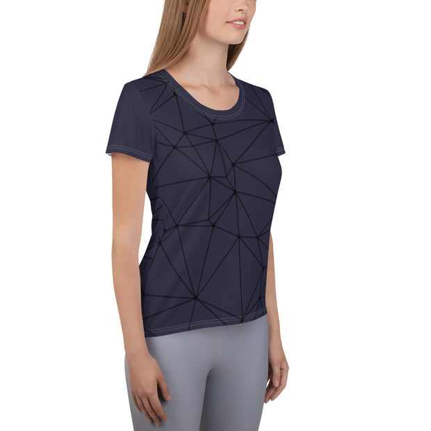 LSB Athletic T-shirt in Evening Blue